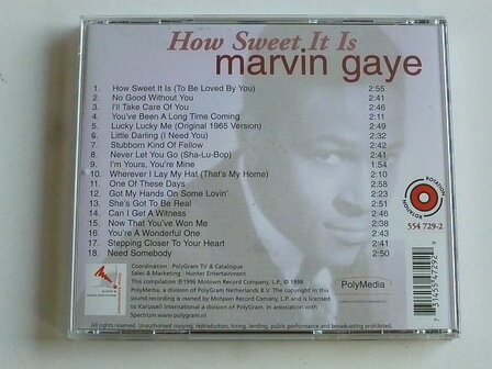 Marvin Gaye - How sweet it is