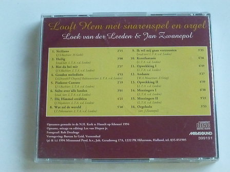 Loek van der Leeden &amp; Jan Zwanepol - Looft Hem met snarenspel en orgel