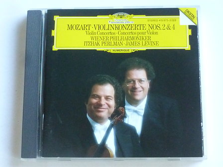 Mozart - Violinkonzerte nr. 2 &amp; 4 / Itzhak Perlman, James Levine