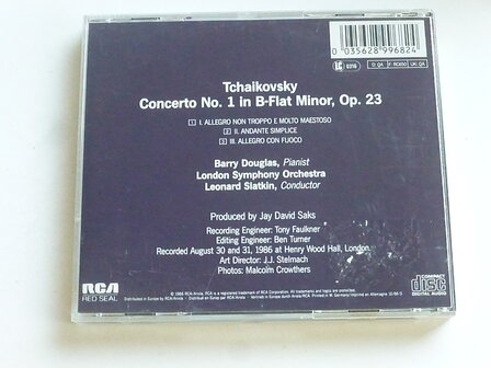 Tchaikovsky - Concerto nr. 1 / Barry Douglas / Leonard Slatkin