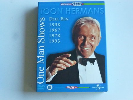 Toon Hermans - One Man Shows Deel 1 (1958,1967,1978,1993) 4 DVD