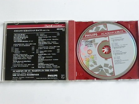 Bach - Brandenburg concertos 1-3 / Sir Neville Marriner