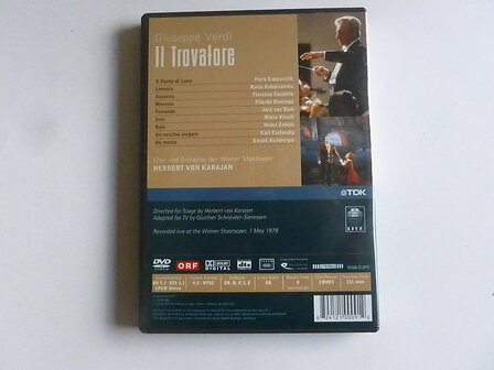 Verdi - Il Trovatore / Herbert von Karajan (2 DVD)