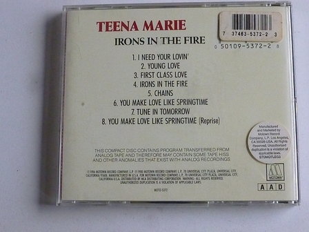 Teena Marie - Irons in the fire