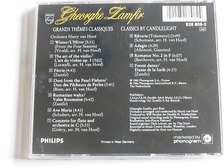 Gheorghe Zamfir - Classics By Candlelight