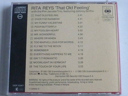 Rita Reys - That old feeling