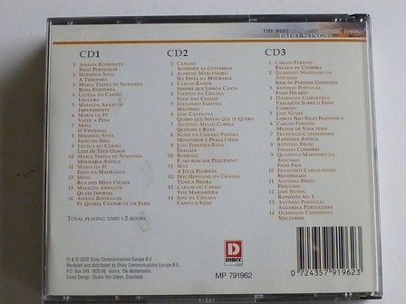 The best Fado Songs (3 CD)