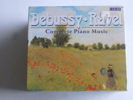 Debussy / Ravel - Complete Piano Music (7 CD) Nieuw