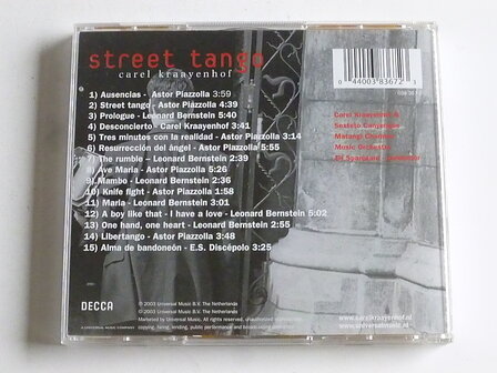 Carel Kraayenhof - Street Tango (CD + DVD)