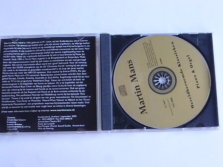 Martin Mans - Wereldberoemde Klassieken / Piano &amp; Orgel