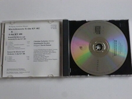 Mozart - Klavierkonzerte 482,488 / Christian Zacharias, David Zinman