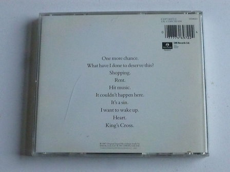 Pet Shop Boys - Actually (EMI)