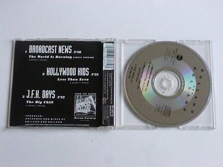 Bolland and Bolland - Broadcast News (CD Single)