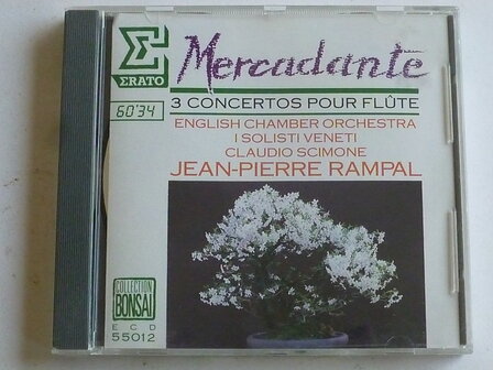 Mercadante - 3 Concertos pour flute / Jean-Pierre Rampal
