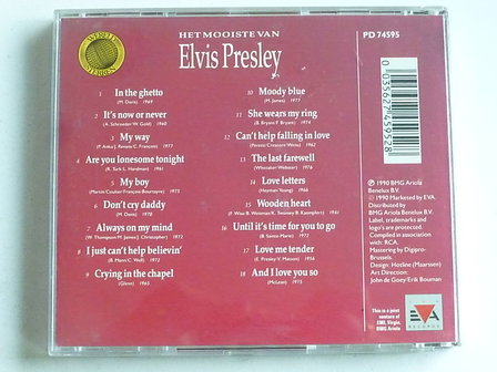 Elvis Presley - Het mooiste van Elvis Presley