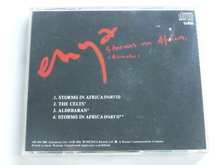 Enya - Storms in Africa (4 tracks) Japan