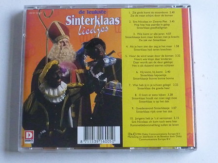 De Leukste Sinterklaas liedjes