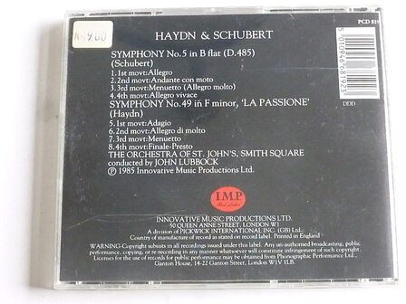 Haydn &amp; Schubert - John Lubbock