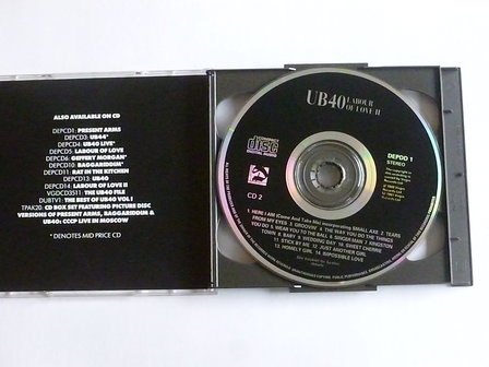 UB40 - Labour of Love parts 1 + II (2 CD)