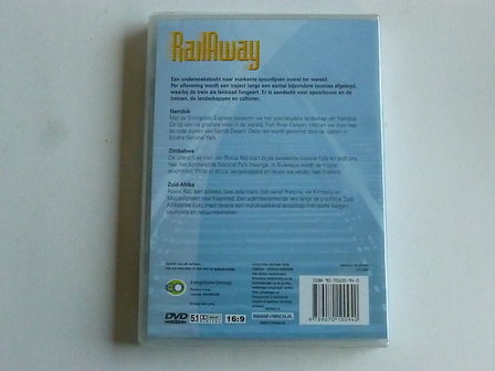 Rail Away - Namibi&euml;, Zimbabwe, Zuid-Afrika (DVD) Nieuw