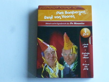 Kluchten met Piet Bambergen , Rene van Vooren (3 DVD)