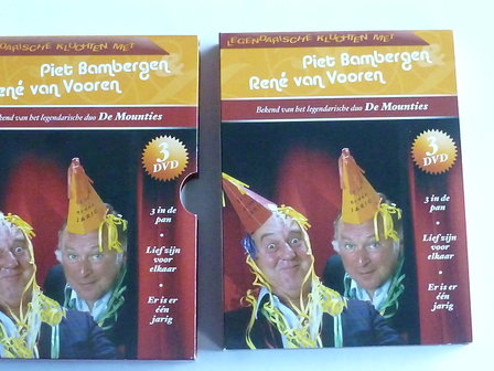 Kluchten met Piet Bambergen , Rene van Vooren (3 DVD)
