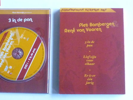 Kluchten met Piet Bambergen , Rene van Vooren (3 DVD)