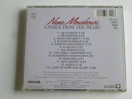 Nana Mouskouri - A Voice from the Heart