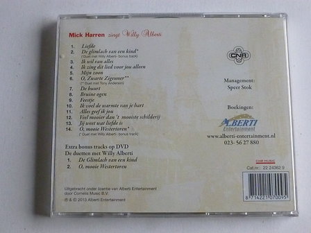 Mick Harren zingt Willy Alberti (CD + DVD)