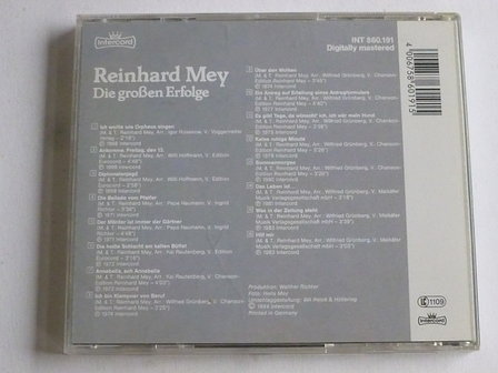 Reinhard Mey - Die grossen Erfolge