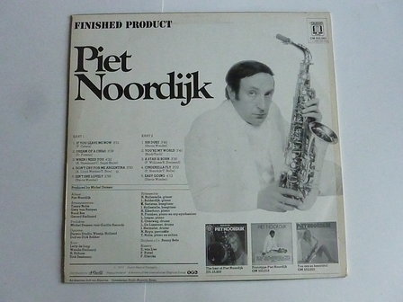 Piet Noordijk - Finished Product (LP)