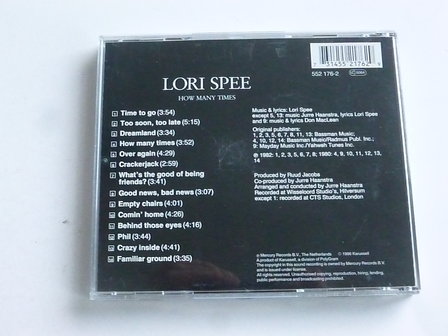 Lori Spee - How many times (spectrum)