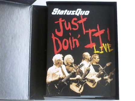 Status Quo - Just Doin&#039; it! / Live (Deluxe limited edition box  CD + DVD)