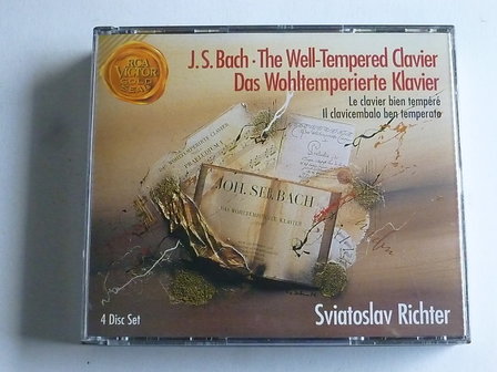 Bach - The Well Tempered Clavier / Sviatoslav Richter (4 CD)