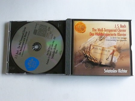 Bach - The Well Tempered Clavier / Sviatoslav Richter (4 CD)