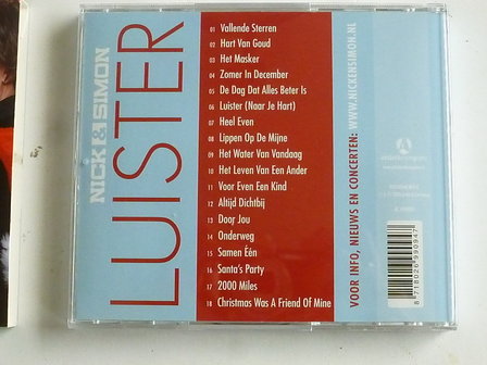 Nick &amp; Simon - Luister / Kersteditie (artist)
