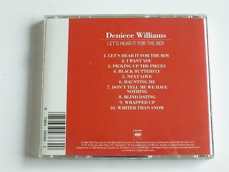 Deniece Williams - Let&#039;s hear it for the boy