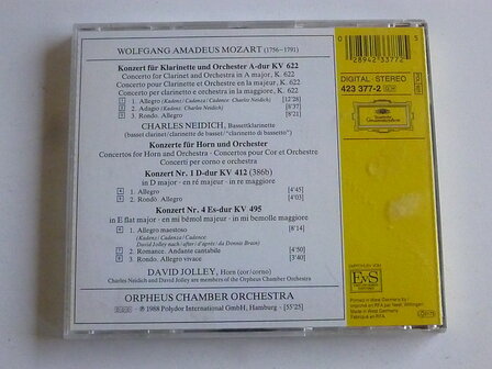Mozart - Clarinet Concerto / Orpheus Chamber Orchestra