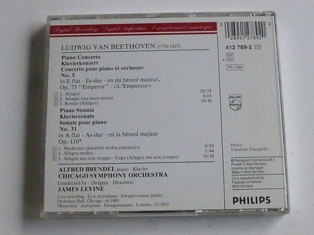 Beethoven - Emperor Concerto / Alfred Brendel / James Levine