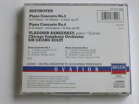 Beethoven - Piano Concerto no.3, 4 Vladimir Ashkenazy / Solti