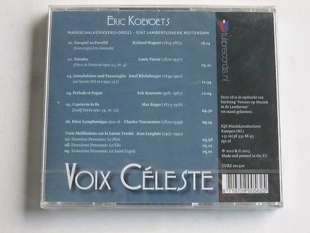 Eric Koevoets - Voix Celeste (nieuw)