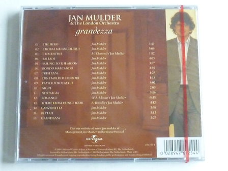 Jan Mulder &amp; The London Orchestra - Grandezza (nieuw)