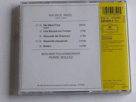 Ravel - Bolero / Pierre Boulez