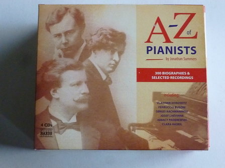 A - Z of Pianist by Jonathan Summers (boek + 4 CD)