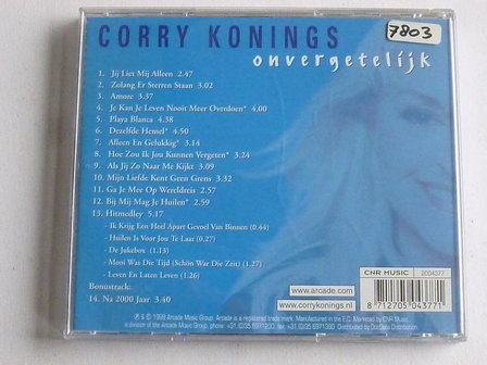 Corry Konings - Onvergetelijk