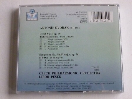 Dvorak - Symphony no 5 / Libor Pesek