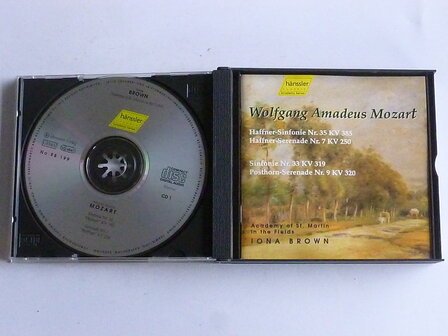 Mozart - Haffner Sinfonie 35, Serenade 7 / Iona Brown (2 CD)