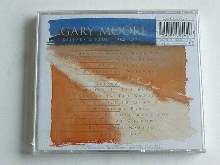 Gary Moore - 1982 Ballads &amp; Blues 1994 (nieuw)