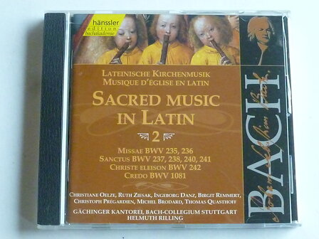 Sacred Music in Latin 2 / Helmuth Rilling