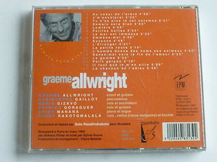Greame Allwright - En Concert / Live
